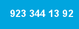 923 344 13 92 923 344 13 92